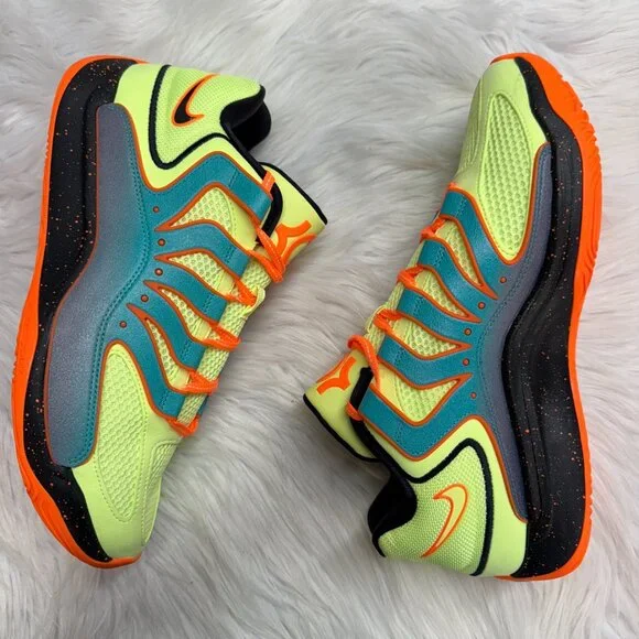 Nike KD 18 Clear Jade Liquid Lime Mens Basketball Shoes HV1993-301 NEW Multi Sz - Picture 2 of 4